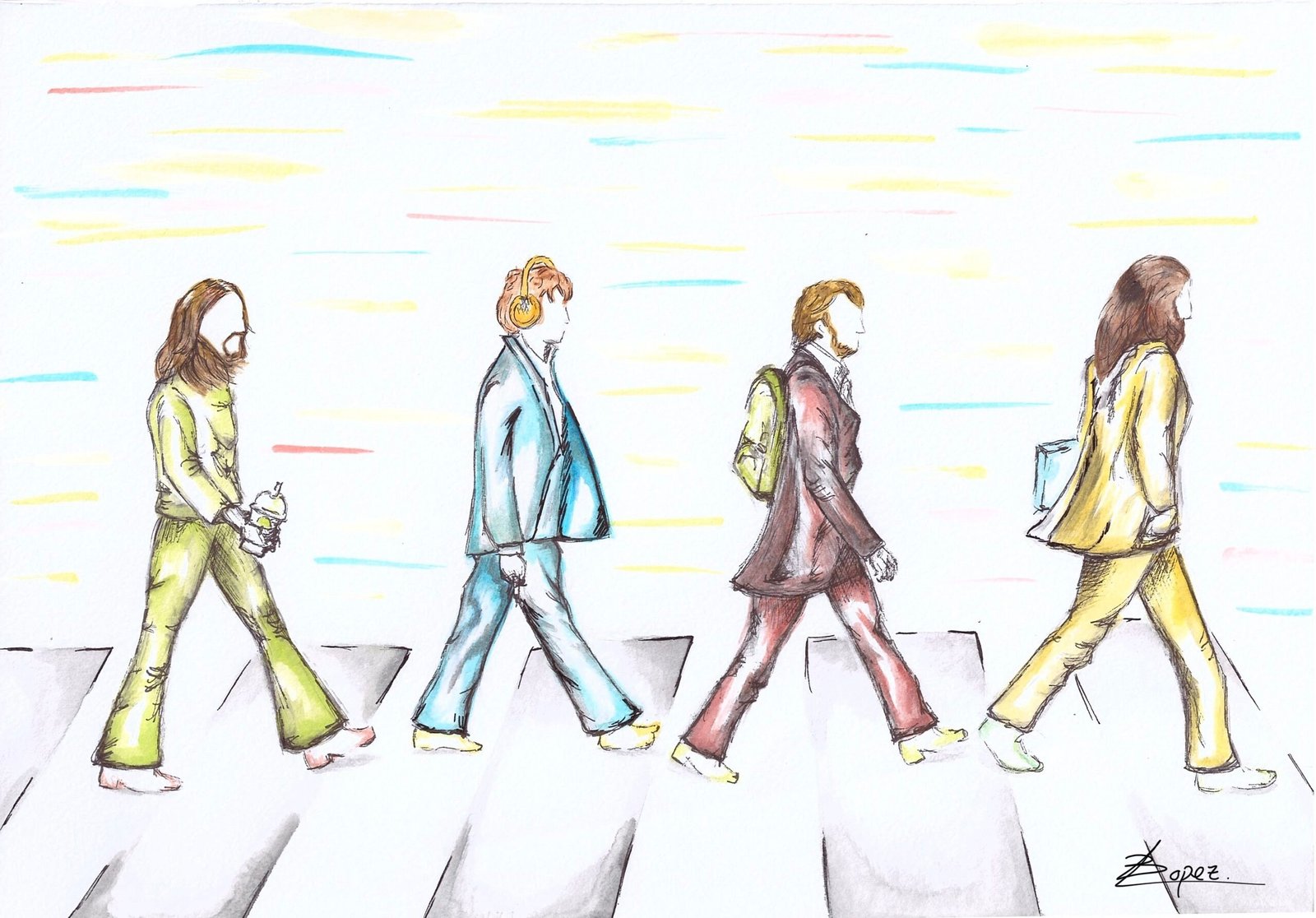 ilustración-beatles